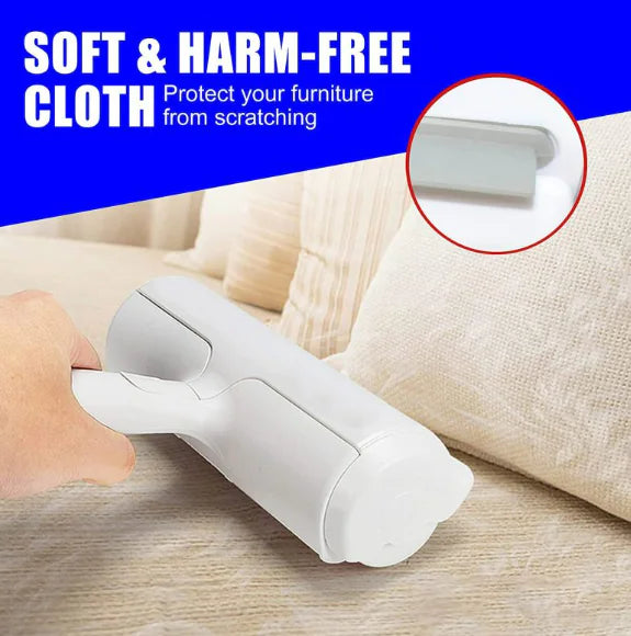 Reusable Pet Hair Remover Roller for Furniture & Cars